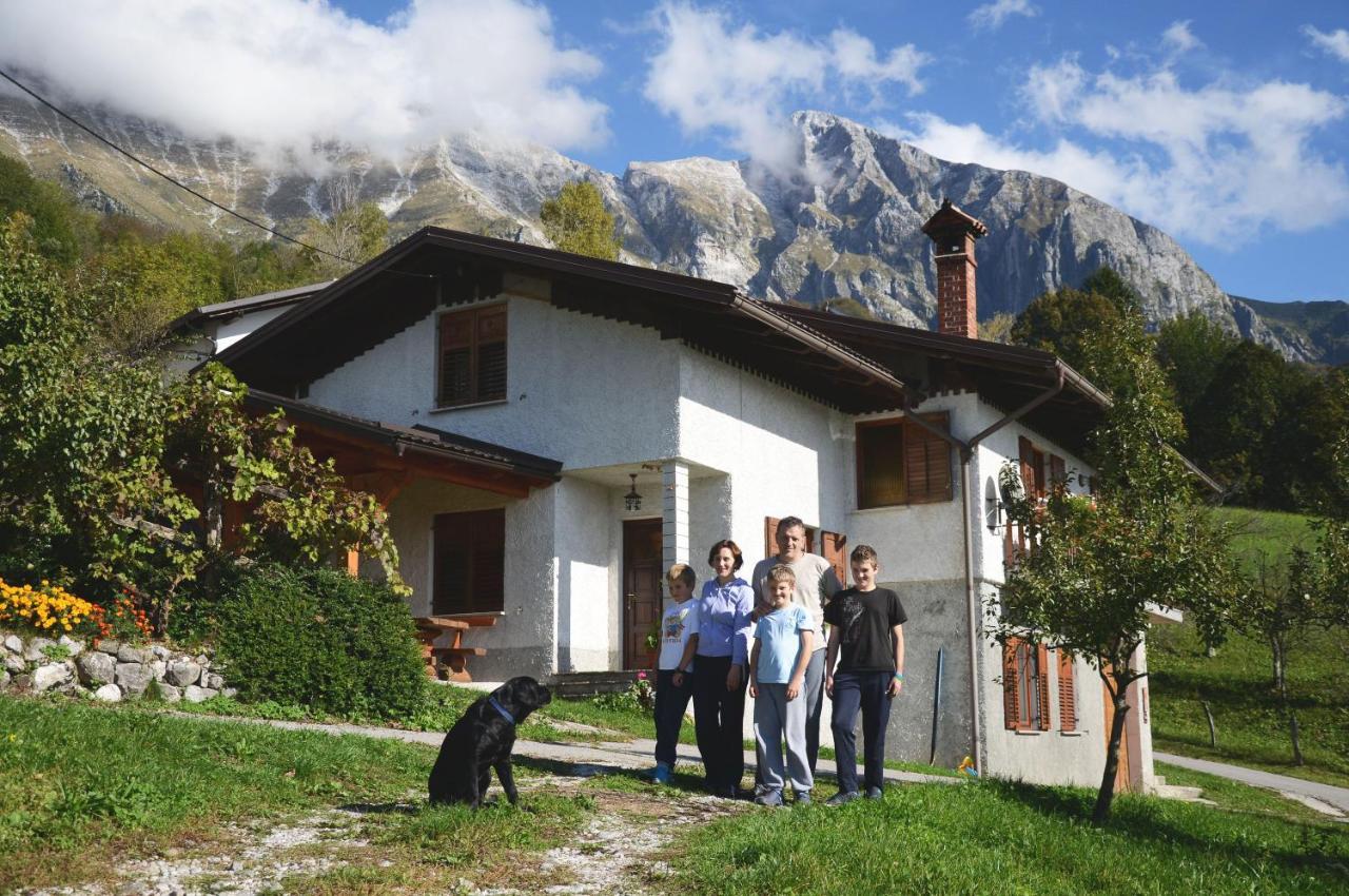 Tourist Farm Žvanč Kobarid Buitenkant foto