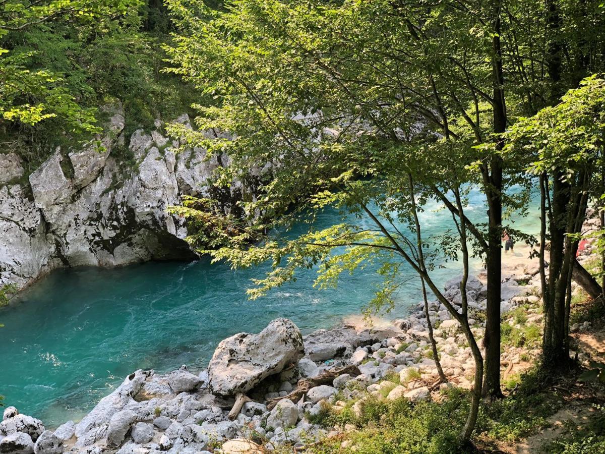 Tourist Farm Žvanč Kobarid Buitenkant foto